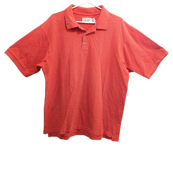 Snake Eyes Other - Snake Eyes Red Short Sleeve Golf Polo Shirt Mens Size Large Cotton  Canada‎